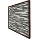 image 3 of Grunged stripes (Picture Frame) White | XL