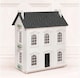 image 1 of Hooga Noble Wooden Dollhouse with 11 Doll House Furnitures