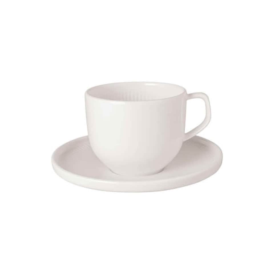 image 1 of Villeroy & Boch Afina Coffee Cup & Saucer