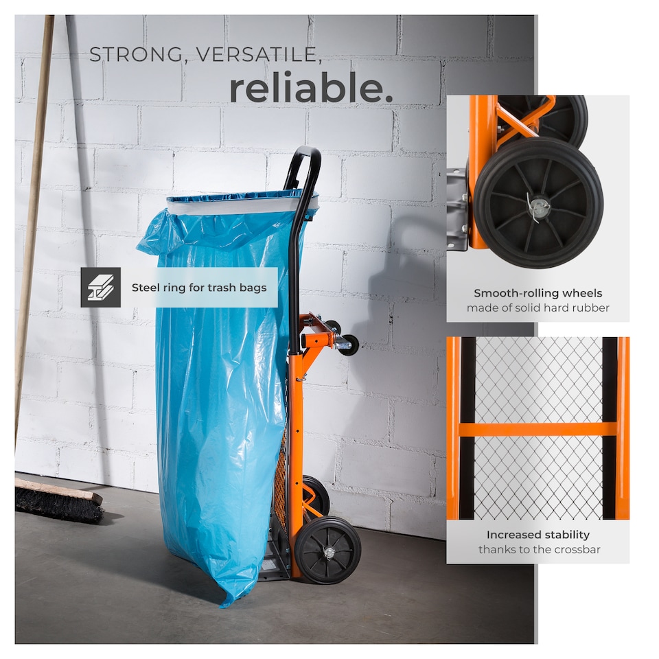 image 1 of Sack Barrow - 2 in 1 hand truck, 80 kg load capacity