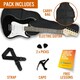 image 6 of 3rd Avenue 3/4 Size Electric Guitar Red