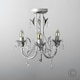 image 1 of ValueLights Pair of White Ceiling Light Chandelier