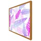 image 4 of Purple feathers (Picture Frame) Black | M