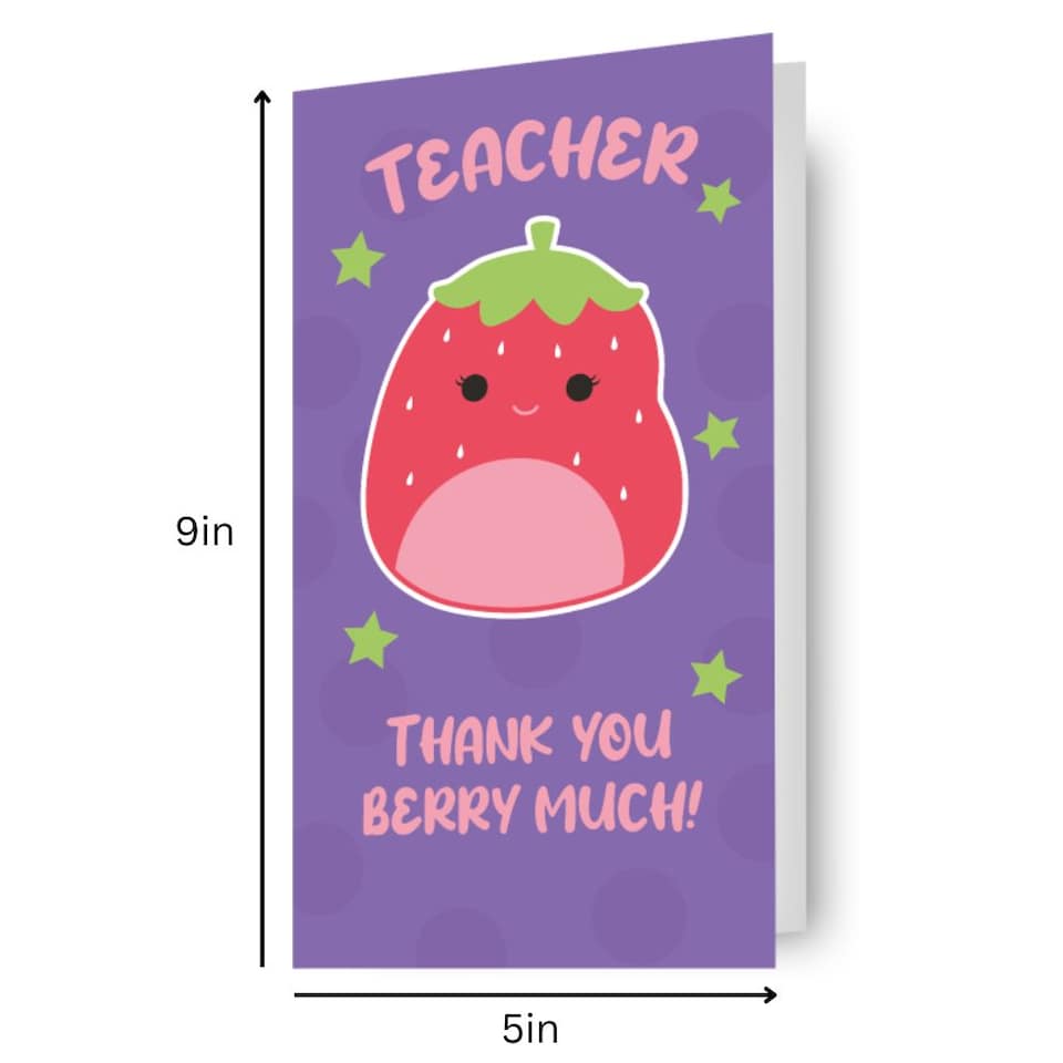 image 1 of Squishmallows Thank You Teacher Card