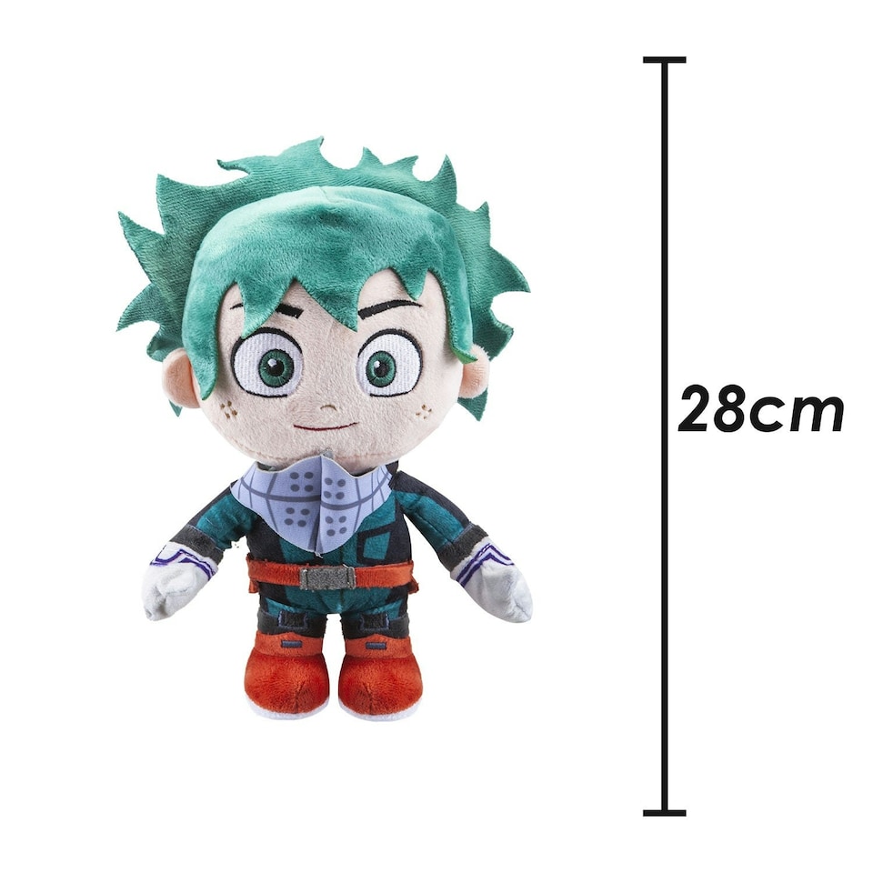 image 1 of My Hero Deku Soft Toy Japanese Manga Character Plush 28cm Multi-Coloured