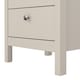 image 8 of Madrid Bedside Table 3 Drawers in Cashmere N/A