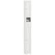 image 1 of HOMCOM 20cm Slim Bathroom Storage Cabinet with Adjustable Shelves White | White