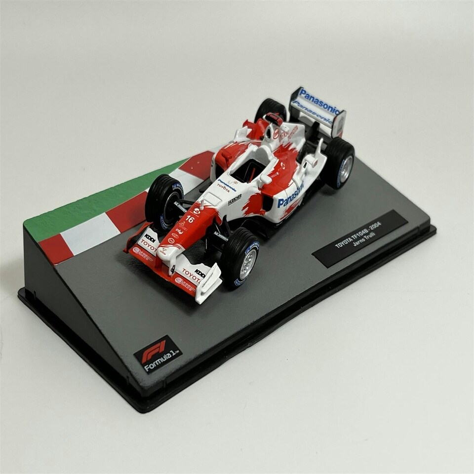 image 1 of Jarno Trulli Toyota TF104B 2004 F1 Collection 1:43 Scale
