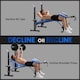 image 6 of HOMCOM Multi-Function Adjustable Weight Training Bench Gym Fitness Lifting