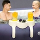 image 4 of BESTWAY LAY-Z SPA HOT TUB ACCESSORIES 2X CUP DRINKS HOLDER & SNACK TRAY
