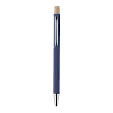 MidOcean Bergamo Recycled Aluminium Ballpoint Pen - Blue - One Size