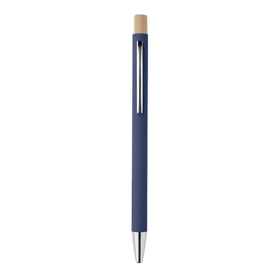 image 1 of MidOcean Bergamo Recycled Aluminium Ballpoint Pen - Blue - One Size
