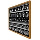 image 4 of Heiroglyphs on black (Picutre Frame) Brown | XS