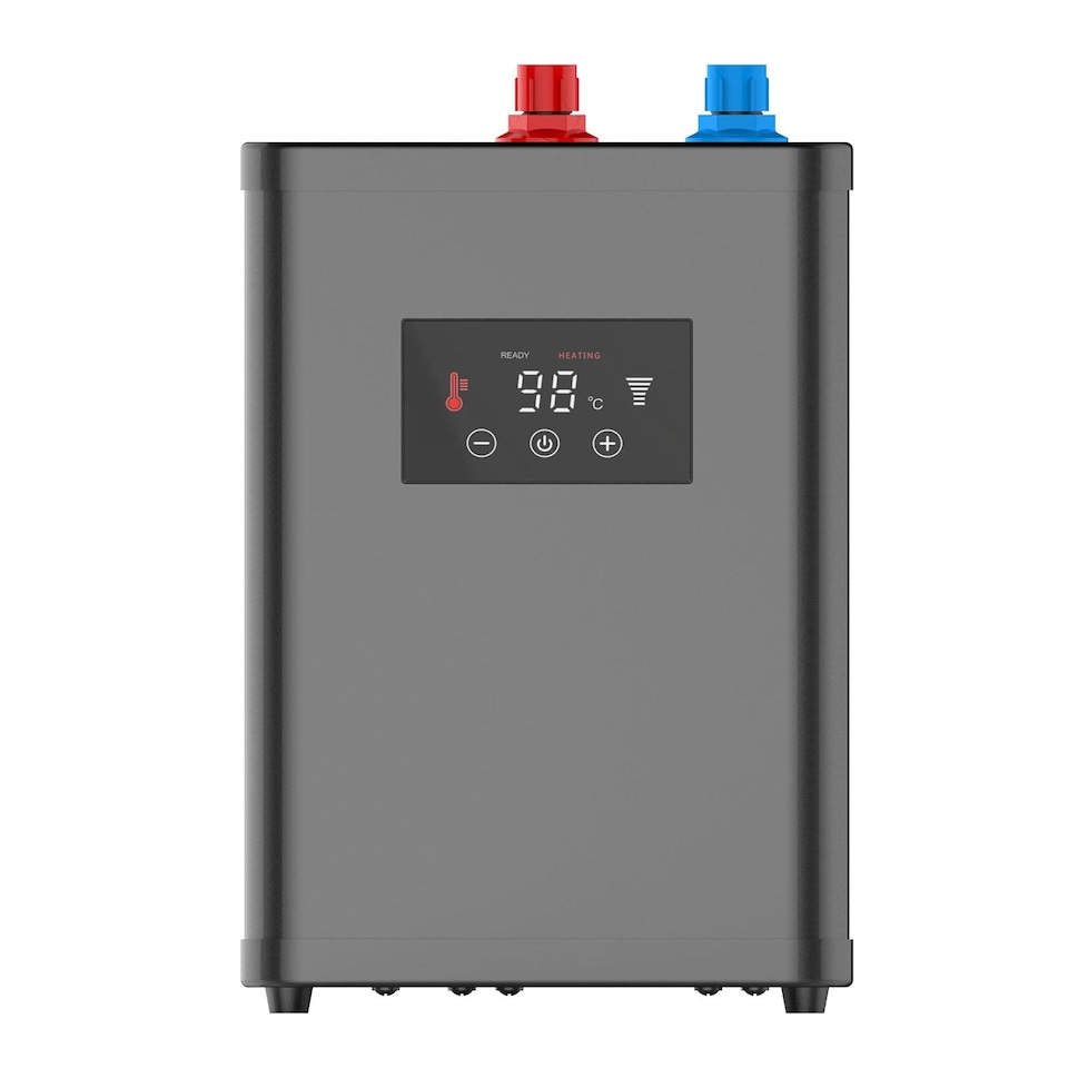 image 1 of SIA BWT4BL Black 4-in-1 Boiling & Filtered Hot Water Tap With Pull Out Spray