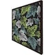 image 2 of Leaf print on dark bachground (Picture Frame) Black | S