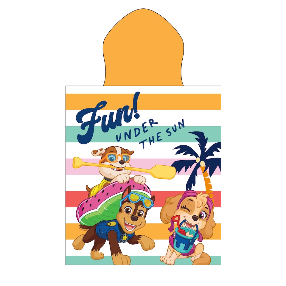 image 1 of Paw Patrol Sunny Towel Poncho
