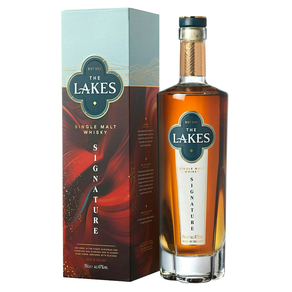 The Lakes Signature Single Malt Whisky 70cl