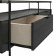 image 4 of Wainwright TV-Stand in Black / Oak Black | BLACK OAK