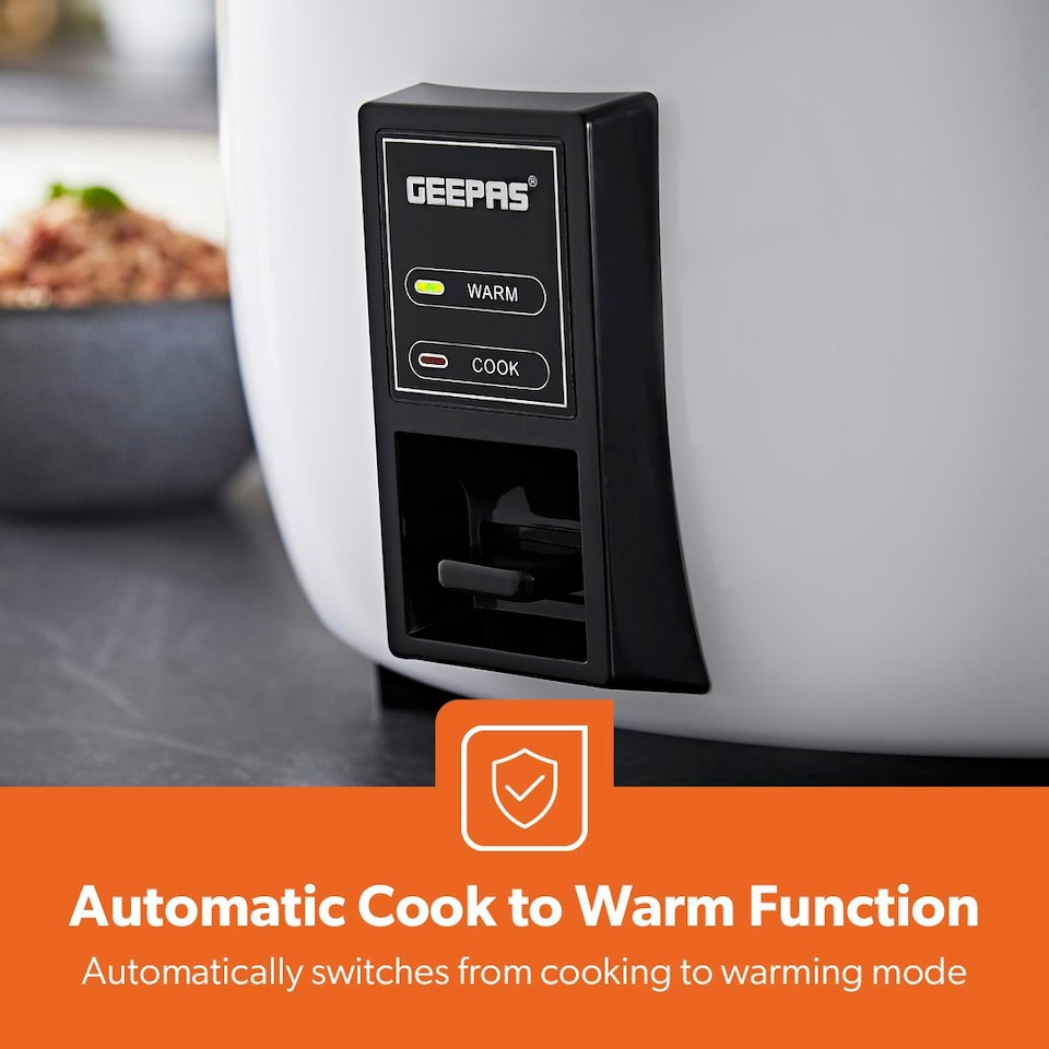 image 1 of GEEPAS Commercial Rice Cooker 4.2L, 1600W