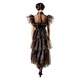 image 2 of Wednesday Womens/Ladies Rave ´N Dance Wednesday Addams Costume Dress - Black - M M