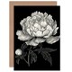 image 3 of Peony Flower Bloom White Wife Birthday Card
