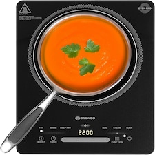 Daewoo 2200W Portable Electric Single Induction Hob