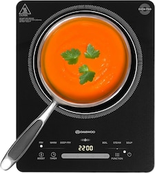 Daewoo 2200W Portable Electric Single Induction Hob