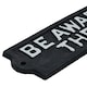 image 3 of Be Aware Of The Dog Sign Plaque Cast Iron Garden House Wall Fence Gate Door