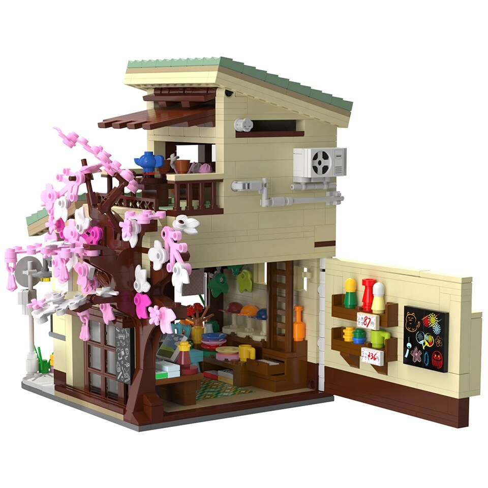 image 1 of CaDa Kitty`s Grocery Store 921 Piece Construction Set