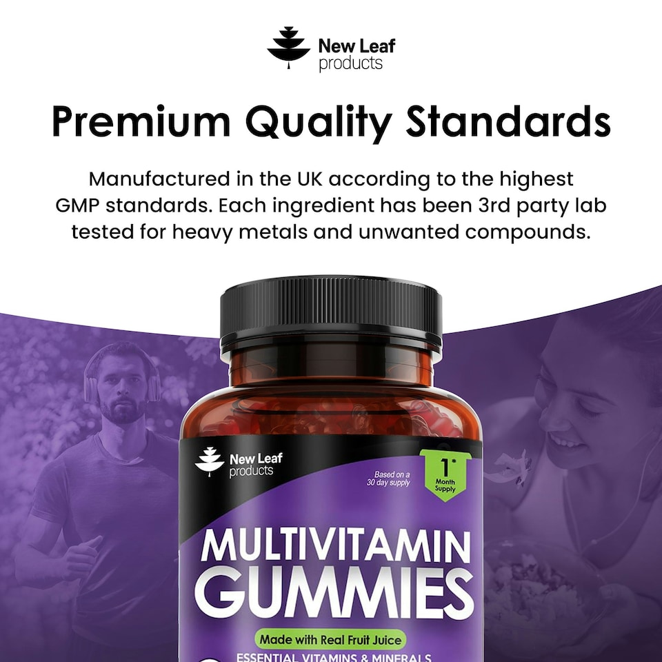 image 1 of Multivitamin Gummies for Men & Women 60 Gummys