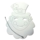 image 2 of Pack of 10 Colour Your Own Leprechaun Masks by Crafty Bitz