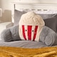 image 1 of OHS Popcorn Cuddle Cushion Novelty Reading Pillow | Multi | Red