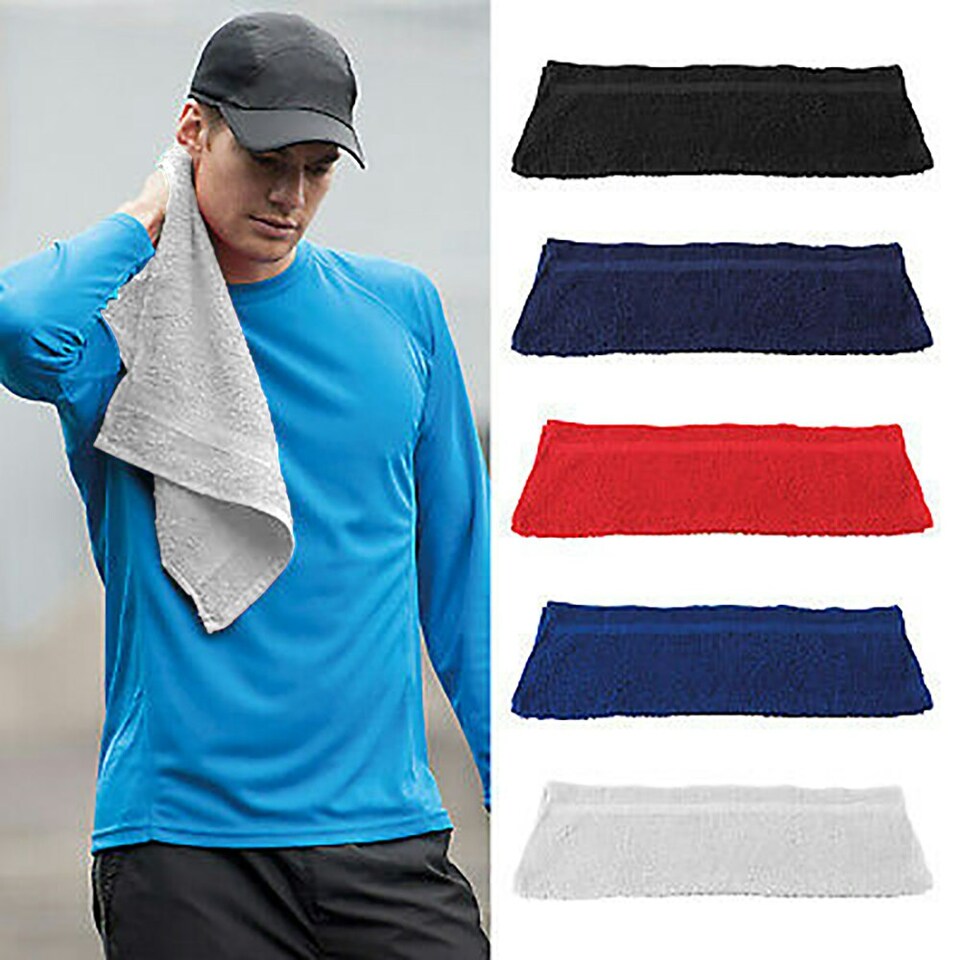 image 1 of Towel City Luxury Range 550 GSM - Gym Towel (40 X 60 CM) - White - One Size