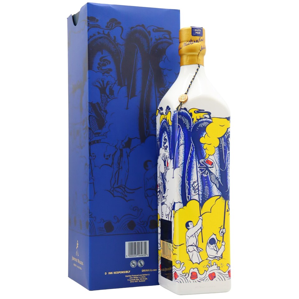 Johnnie Walker - Blue Label - 2017 Lunar New Year - Year Of The Rooster - Penang Street Art Edition Whisky