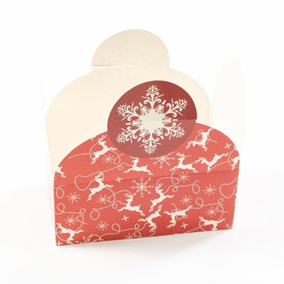 image 1 of Christmas Reindeer Sweet Treats Gift Boxes - Pack of 2