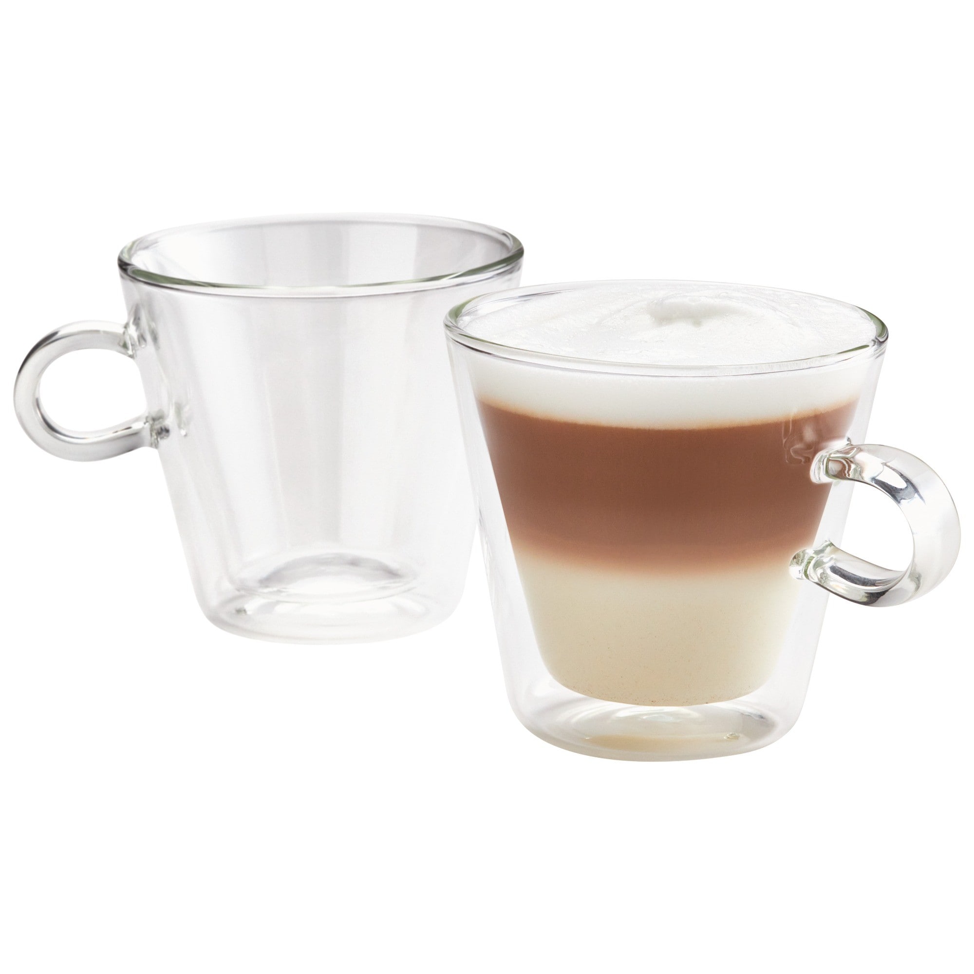 Judge Duo Flare Double Walled Latte Glasses 325ml - Set of 2