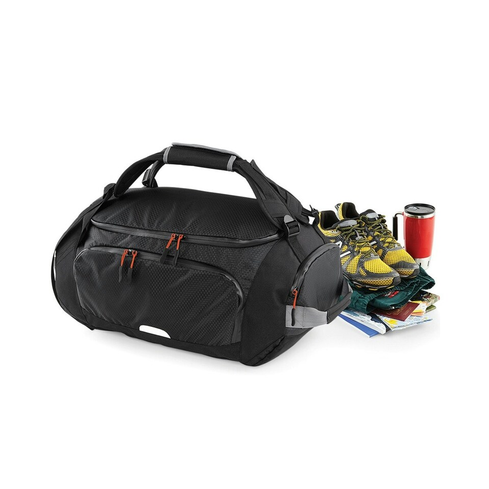 image 1 of Quadra SLX 30 Litre Stowaway Holdall/Carry-On Bag - Black - One Size