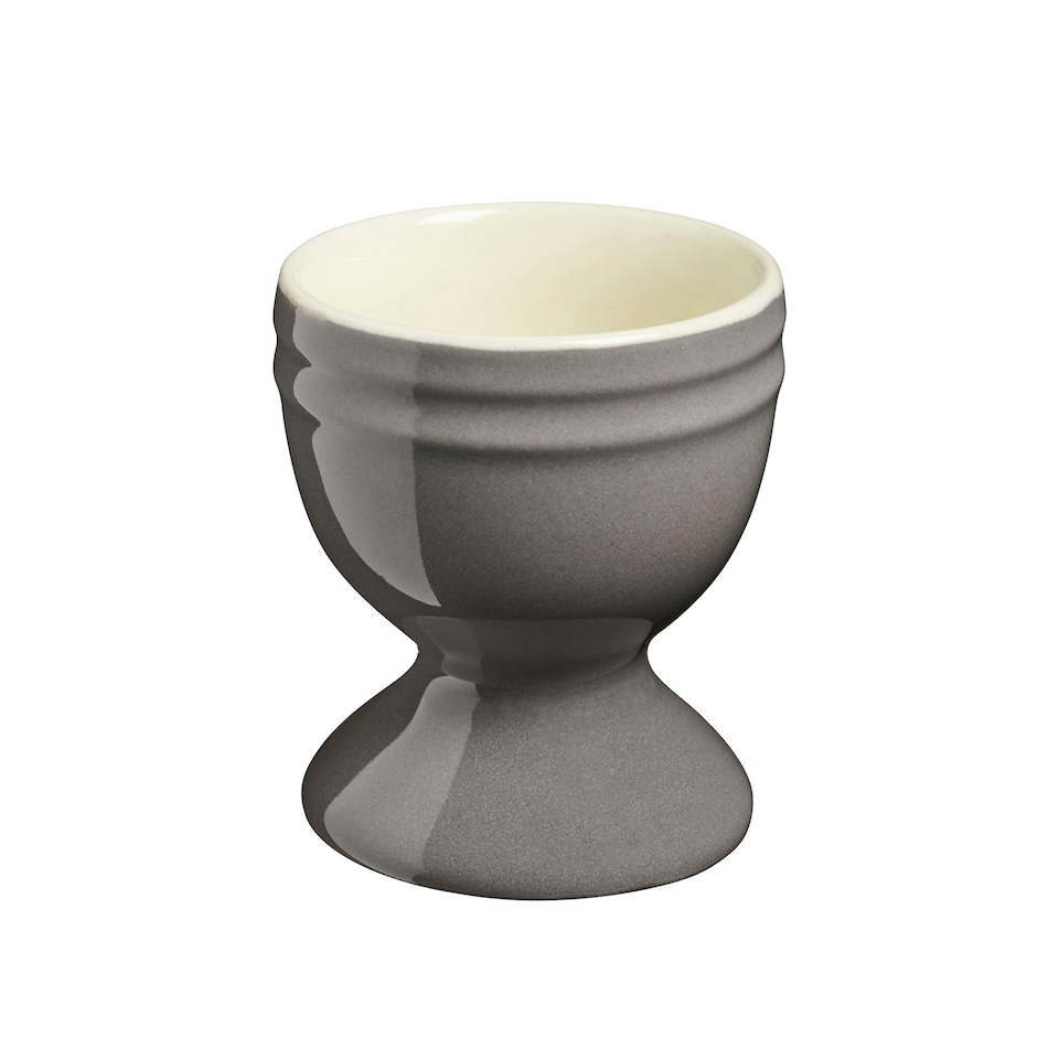 image 1 of Cooks Professional 4 Piece Egg Cup Set | Made From Durable Stoneware | Grey