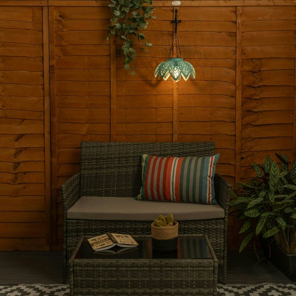 image 1 of ValueLights Blue Outdoor Decorative Light