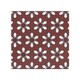 image 1 of Modern Decorative Floral Pattern Splash Back | White
