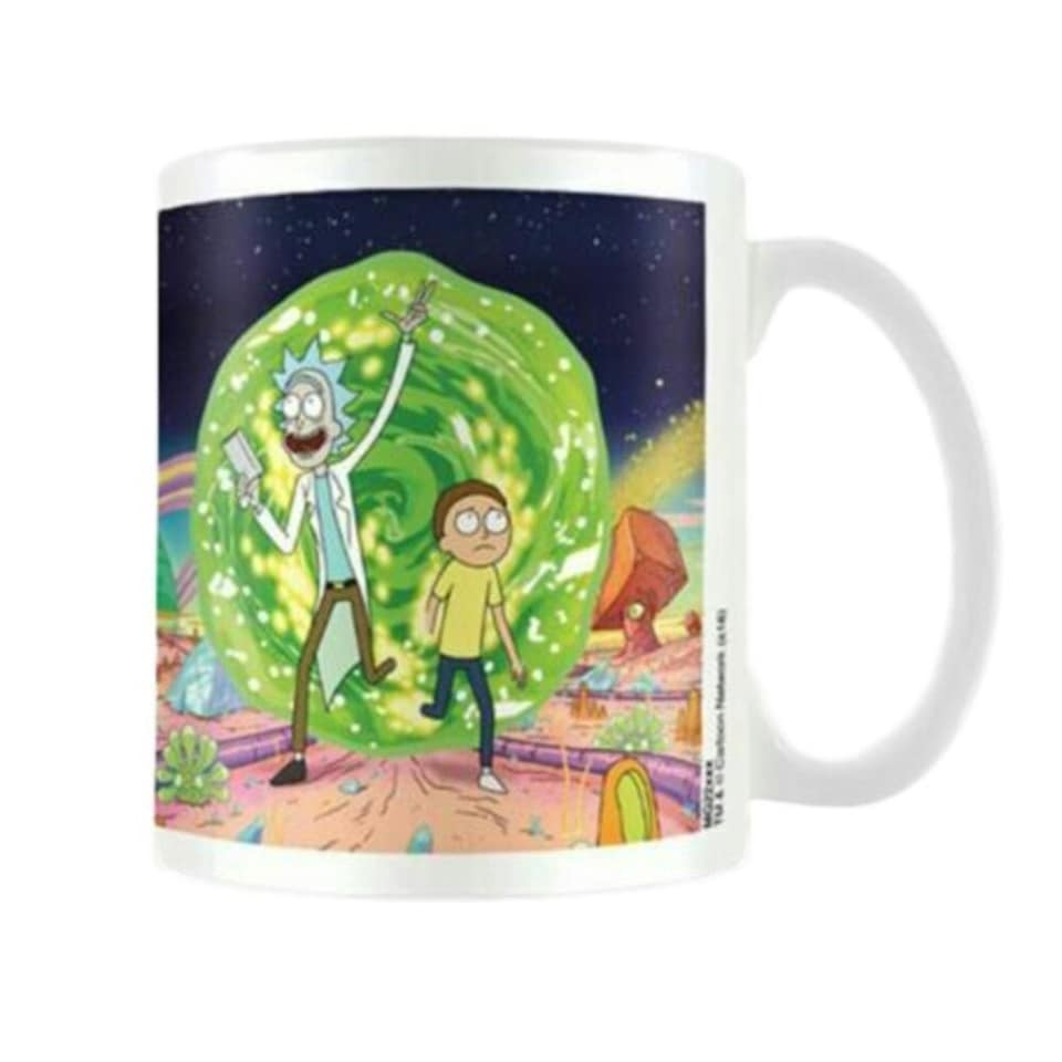 image 1 of Rick And Morty Portal Mug - Multicoloured - One Size