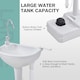 image 3 of Outsunny Portable Camping Sink with Towel Holder & Soap Dispenser Hand Wash
