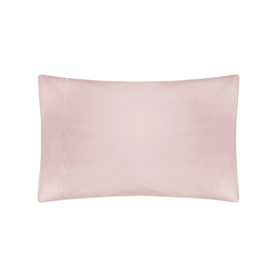 Belledorm 400 Thread Count Egyptian Cotton Housewife Pillowcase - Blush - One Size