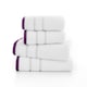 image 1 of Delamere Zero-Twist Luxury Cotton Towels – Ultra-Soft, Absorbent & Stylish Purple | Purple | Bath towel