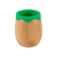 image 1 of Tiny Dining Bamboo Baby Trainer Cup - 130ml  - Green | Green | Green
