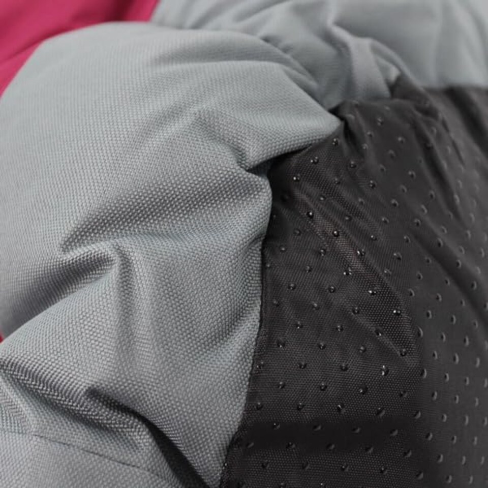 image 1 of Actiaspet Waterproof Pet Bed Reversible Cushion Multiple Sizes (Grey/Burgundy, Large)