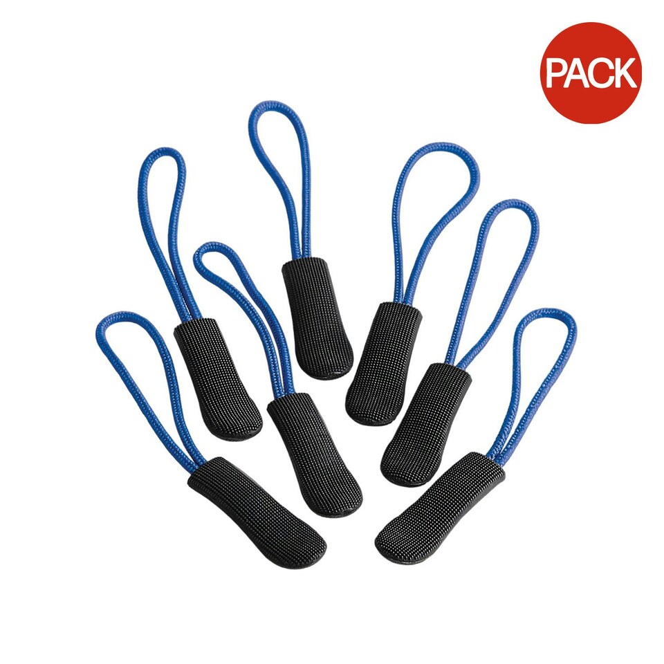 image 1 of Quadra SLX Zip Pulls (Pack of 10) - Royal Blue - One Size Blue