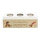 image 1 of Personalised Autumn Triple Tea Light Box | Grey