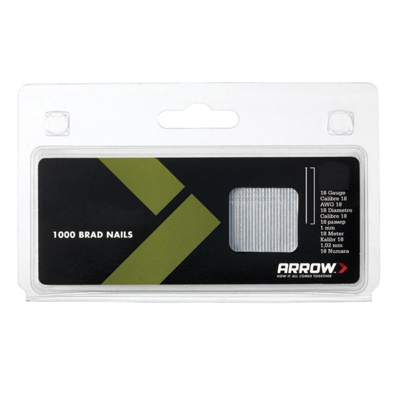 Arrow Brad Nails Multi Multi Colour Length 50mm 1