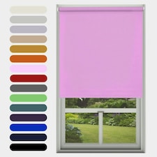 Blackout Roller Blind Pink 240cm | Pink | Pink